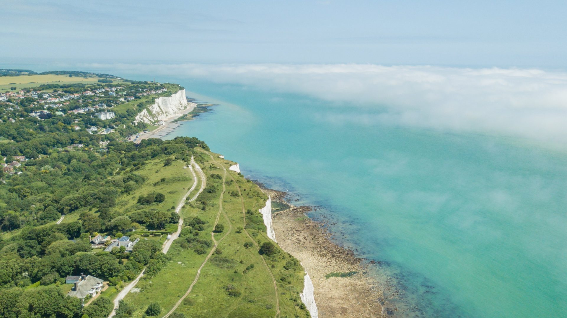 Aerial View of Self Catering accommodation by Keepers Cottages