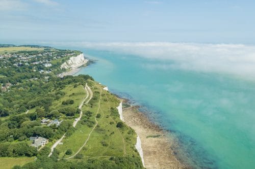 Aerial View of Self Catering accommodation by Keepers Cottages