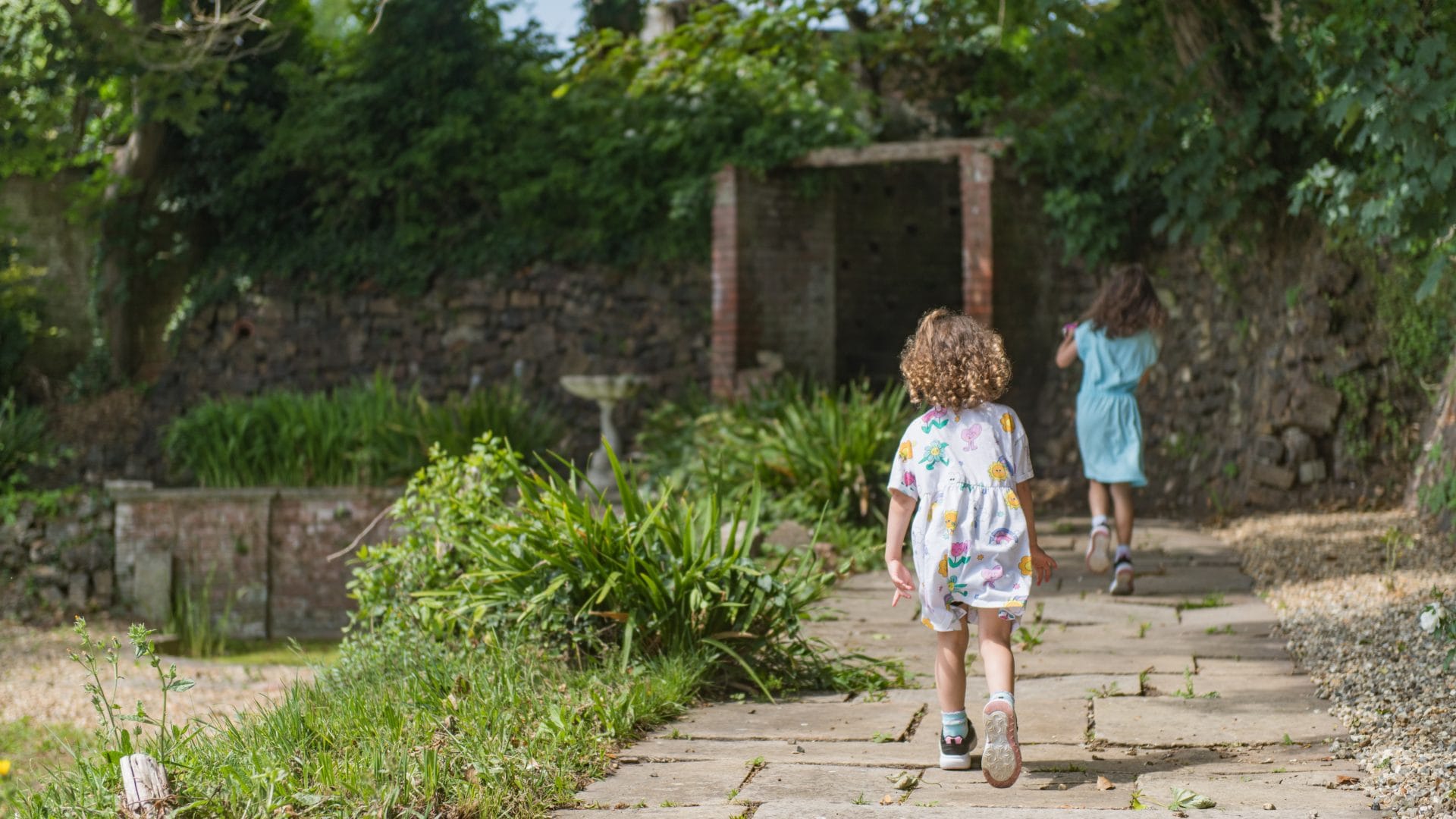 Children on the half term break in Kent