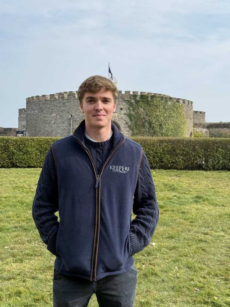 Jack Shipton, Operations Manager outside Deal Castle