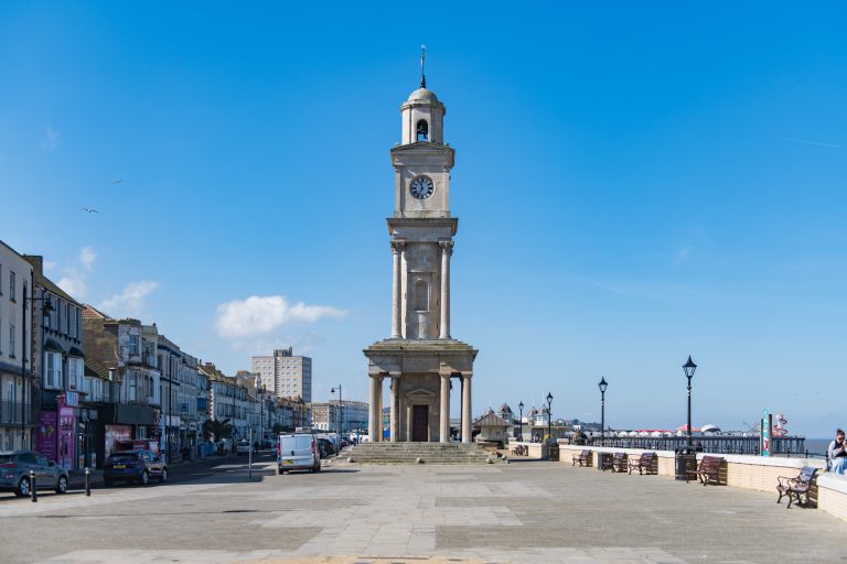 Herne Bay coast line in Kent