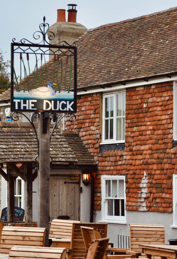 The Duck Inn at Pett Bottom | Perfect walk pit stop