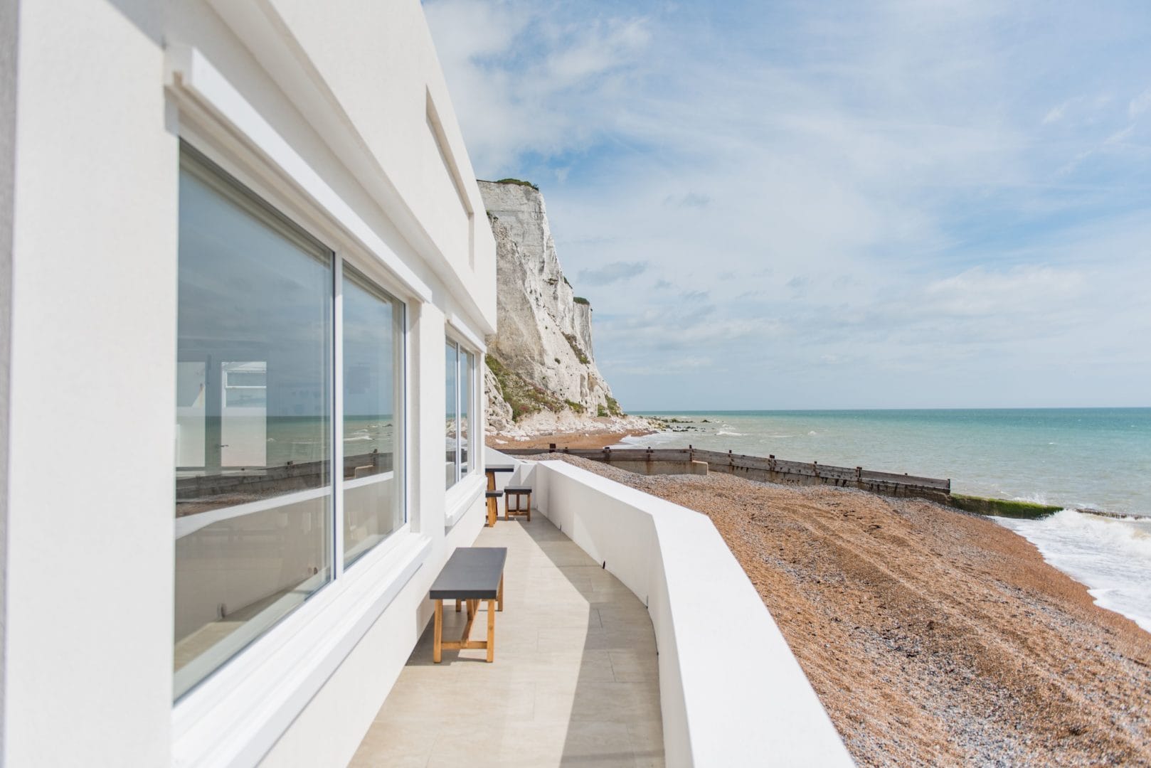 Balcony view White Cliffs, Dover