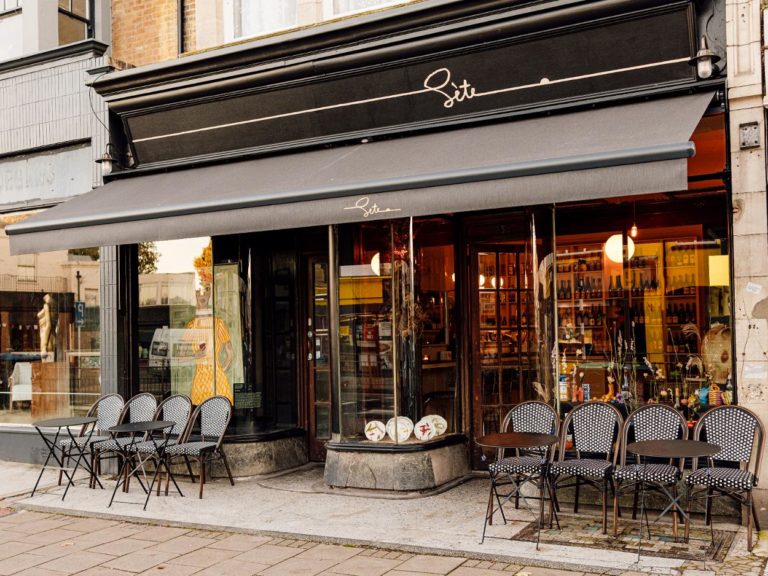 The exterior of Sete, a restaurant and wine bar in Margate Kent